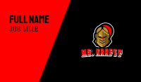 Esports Gamer Mascot Business Card Image Preview