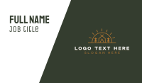 Camping Camp Tent Business Card Preview