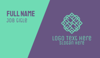 Tile Pattern Business Card Image Preview