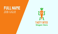 Happy Carrot Business Card Image Preview