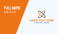 Science Atom Business Company Business Card Image Preview