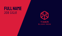 Red Cube Business Card Image Preview
