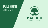 Organic Tree Business Card Image Preview