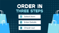 Simple Shop Order Guide Animation Design