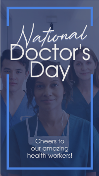 Celebrate National Doctors Day TikTok video Image Preview
