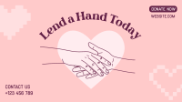 Helping Hand Facebook Event Cover Design