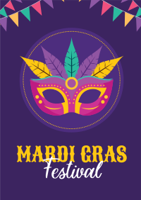 Mardi Gras Festival Poster Image Preview