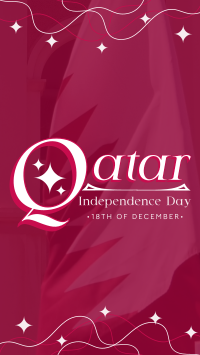 Qatar National Day TikTok Video Design