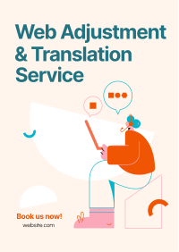 Web Adjustment & Translation Services Flyer Image Preview