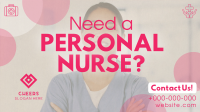 Modern Personal Nurse Animation Image Preview