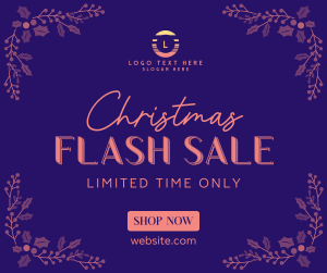 Christmas Flash Sale Facebook post Image Preview