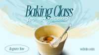 Beginner Baking Class Facebook event cover Image Preview