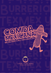 Mexican Comida Flyer Design
