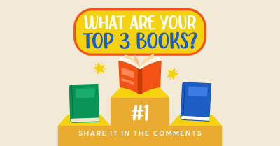Your Top 3 Books Facebook ad Image Preview