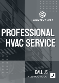 Professional HVAC Services Flyer Design