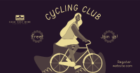 Bike Club Illustration Facebook ad Image Preview