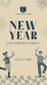 Dance Party Countdown Instagram story Image Preview