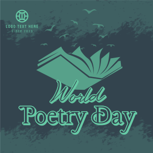 Happy Poetry Day Instagram post Image Preview