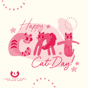 Happy Meow Day Instagram post Image Preview