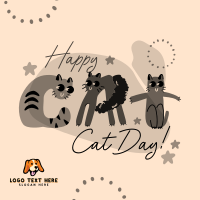 Happy Meow Day Instagram post Image Preview