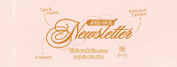 Y2K Coquette Newsletter Facebook Cover Image Preview