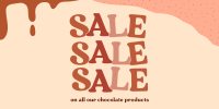Sweet Chocolate Sale Twitter post Image Preview