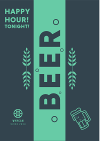 Beer Happy Hour  Flyer Image Preview