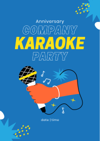Company Karaoke Poster Image Preview