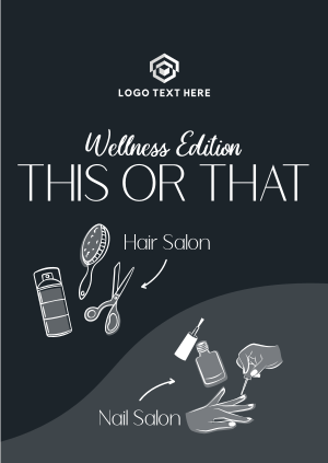 This or That Wellness Salon Poster Image Preview