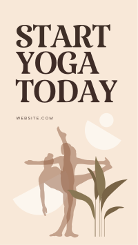 Start Yoga Now Instagram Reel Image Preview