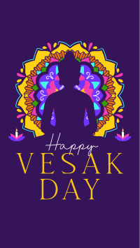 Festival Vesak Instagram story Image Preview