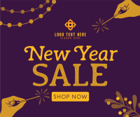 Rustic New Year Sale Facebook post Image Preview