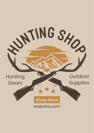 Wildlife Hunting Flyer Image Preview