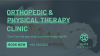 Orthopedic and Physical Therapy Clinic Facebook Event Cover Design