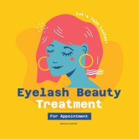 Eyelash Treatment Instagram post Image Preview