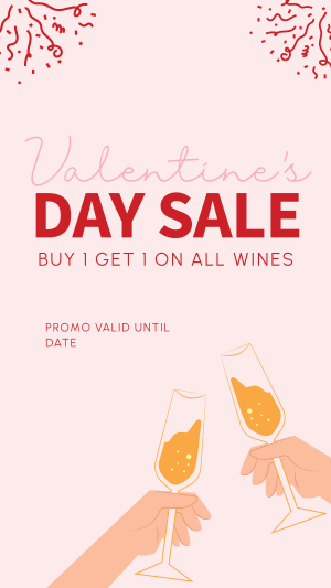 Wine Sale Facebook story Image Preview