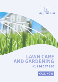 Lawn and Gardening Service Flyer Design