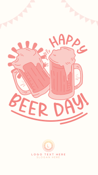 Jolly Beer Day Facebook Story Design