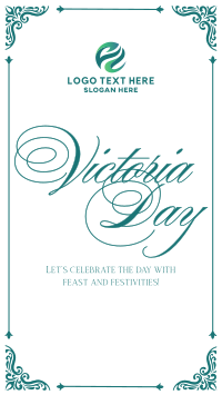 Victoria Day Greeting Facebook Story Design