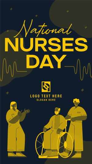 National Nurses Day Instagram story Image Preview