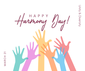 Harmony Day Hands Facebook post Image Preview