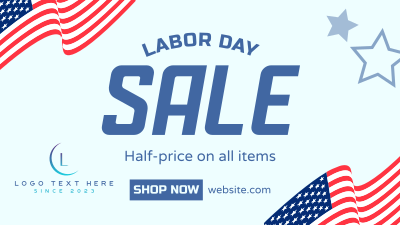 Labor Day Sale Facebook event cover Image Preview