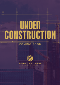 Under Construction Poster Design