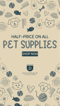 Pet Store Now Open Instagram story Image Preview