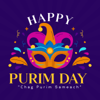 Purim Celebration Event Linkedin Post Image Preview