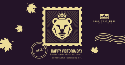 Victoria Day Bear Stamp Facebook ad Image Preview