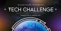 Minimalist Tech Challenge Facebook ad Image Preview