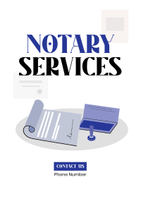 Notary Paper Flyer Image Preview