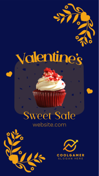 Valentines Cupcake Sale Instagram story Image Preview
