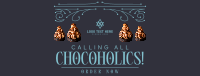 Chocoholics Dessert Facebook Cover Preview